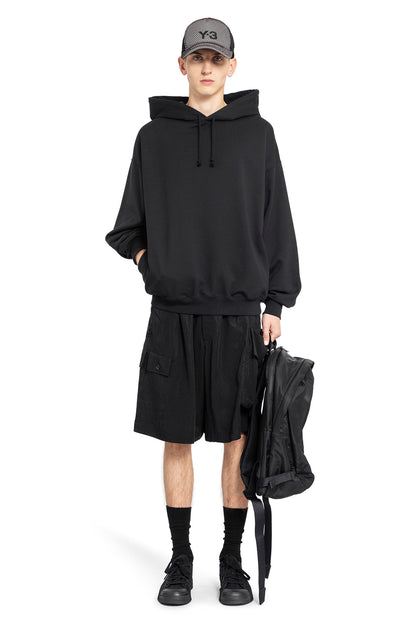 Y-3 MAN BLACK SWEATSHIRTS