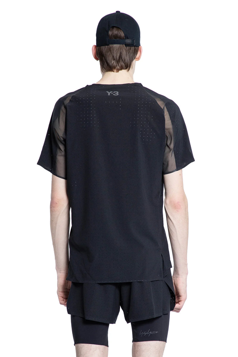 Y-3 MAN BLACK T-SHIRTS & TANK TOPS - Antonioli.eu