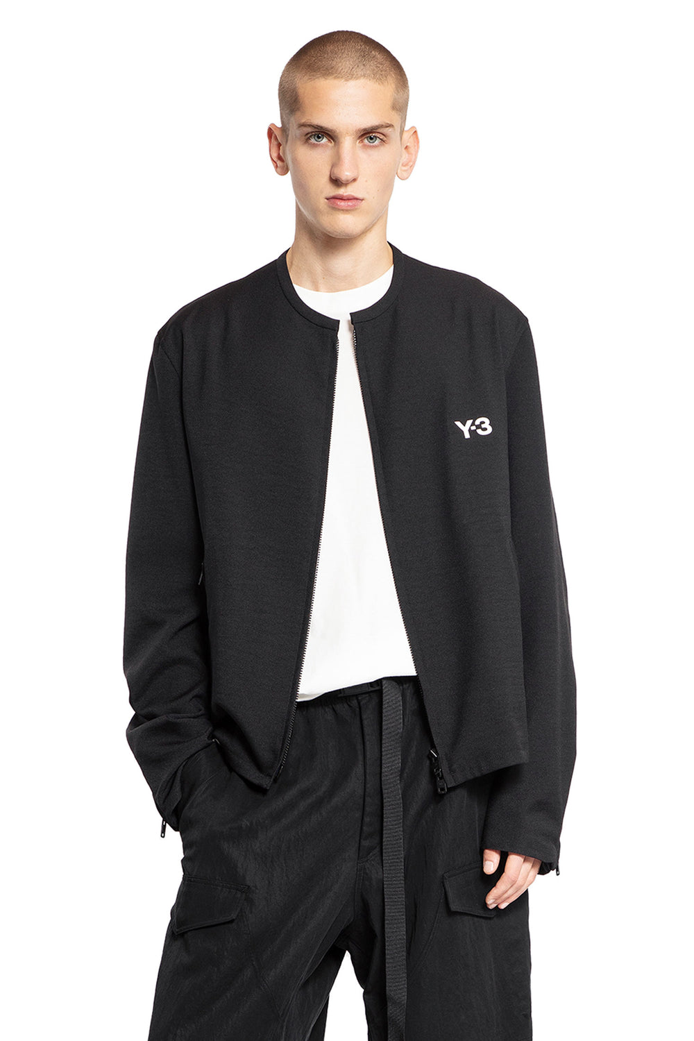 Y-3 MAN BLACK JACKETS