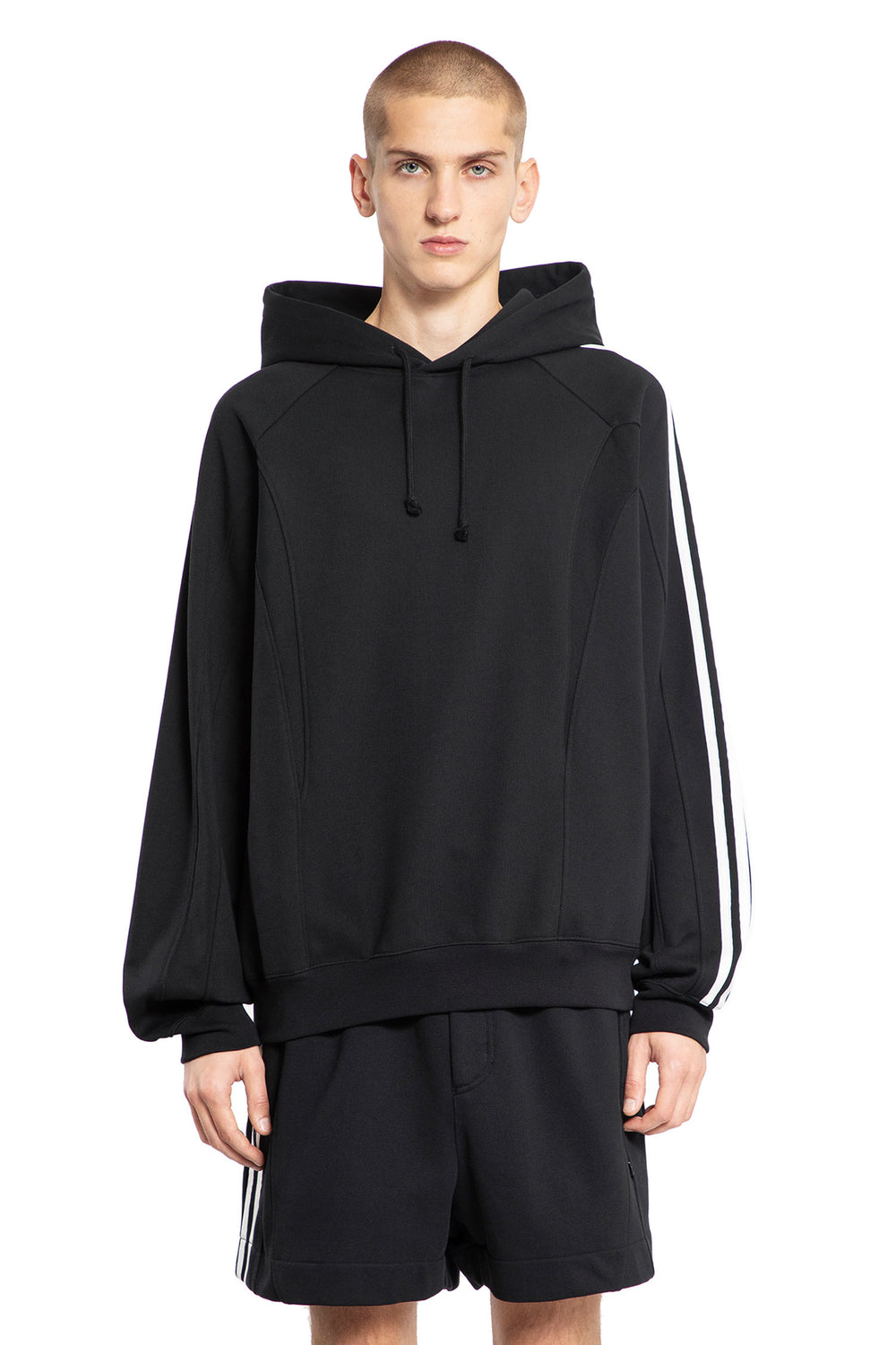 Y-3 MAN BLACK SWEATSHIRTS