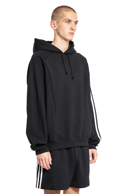 Y-3 MAN BLACK SWEATSHIRTS