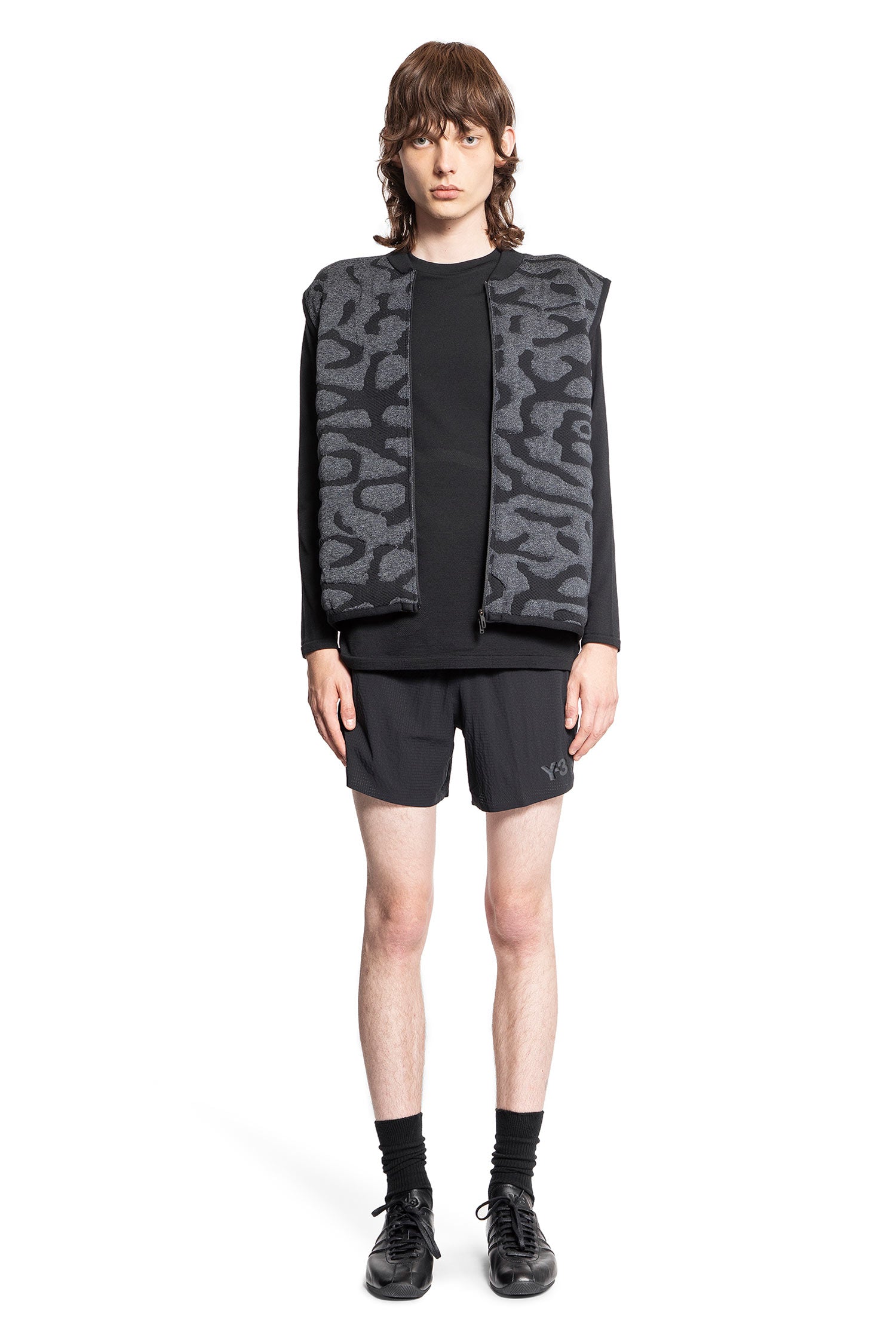 Y-3 MAN BLACK KNITWEAR