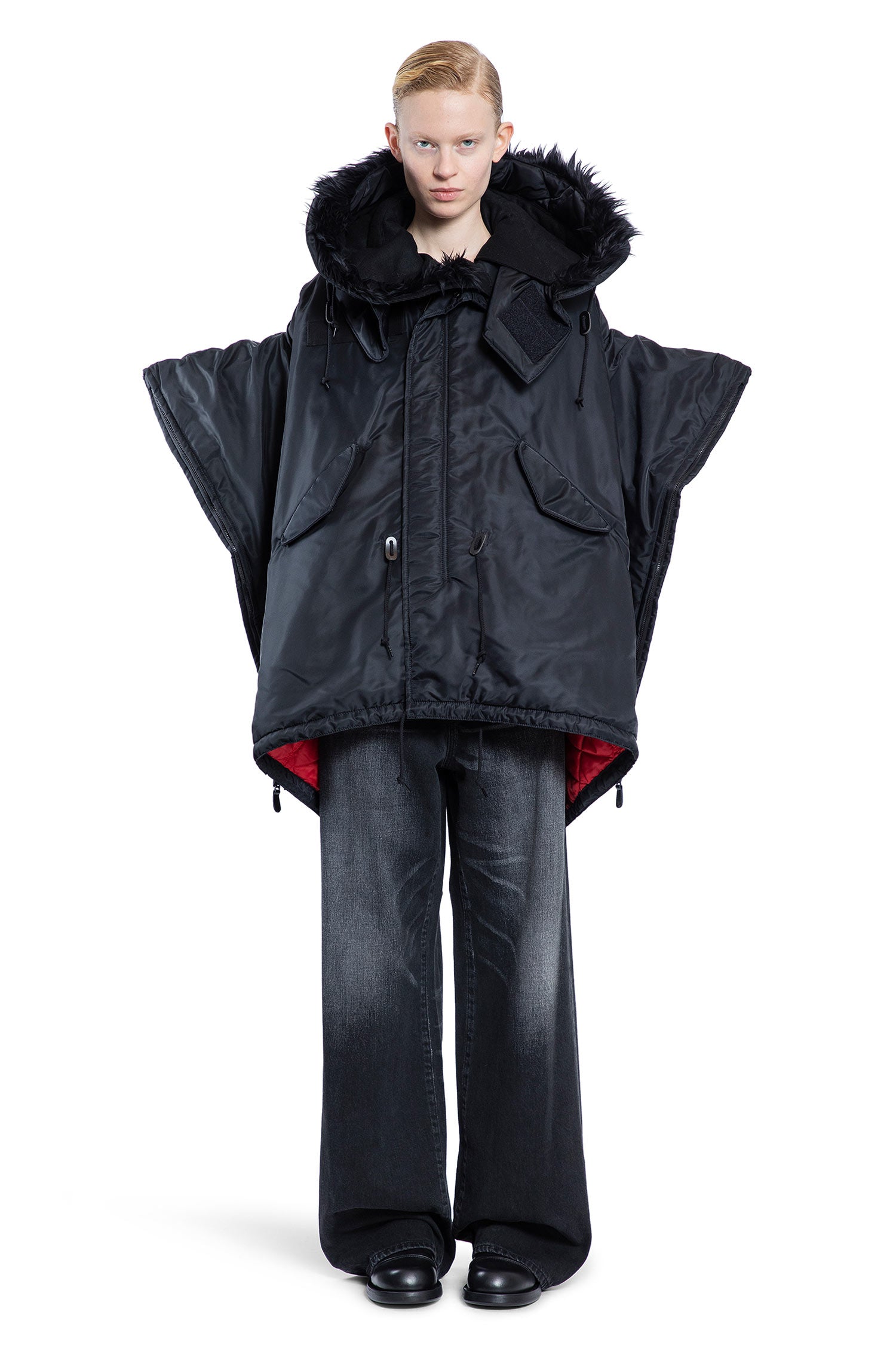 JUNYA WATANABE WOMAN BLACK JACKETS