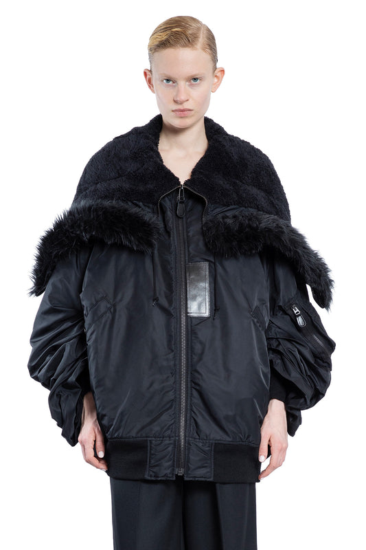 JUNYA WATANABE WOMAN BLACK JACKETS