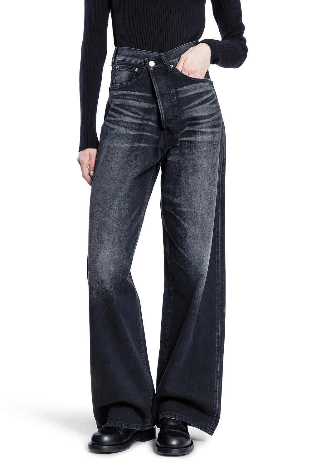 JUNYA WATANABE WOMAN BLACK JEANS