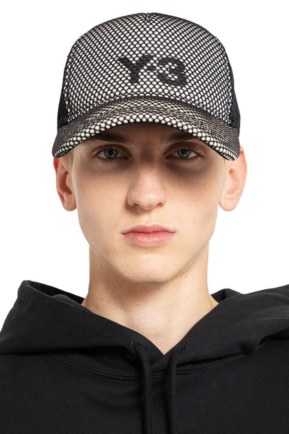 Y-3 UNISEX BLACK&WHITE HATS