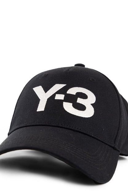 Y-3 UNISEX BLACK HATS