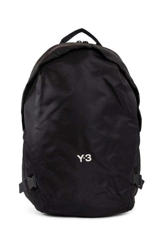 Y-3 MAN BLACK BACKPACKS & TRAVEL BAGS