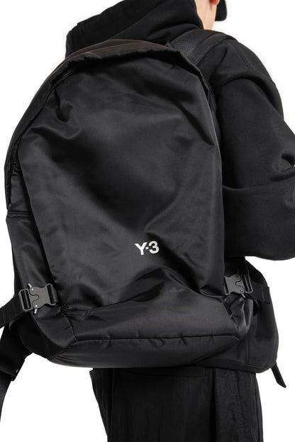 Y-3 UNISEX BLACK BACKPACKS & TRAVEL BAGS