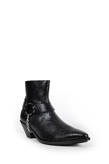 Snake Print Texas Ankle Boots