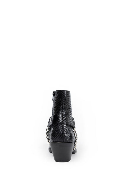 Snake Print Texas Ankle Boots