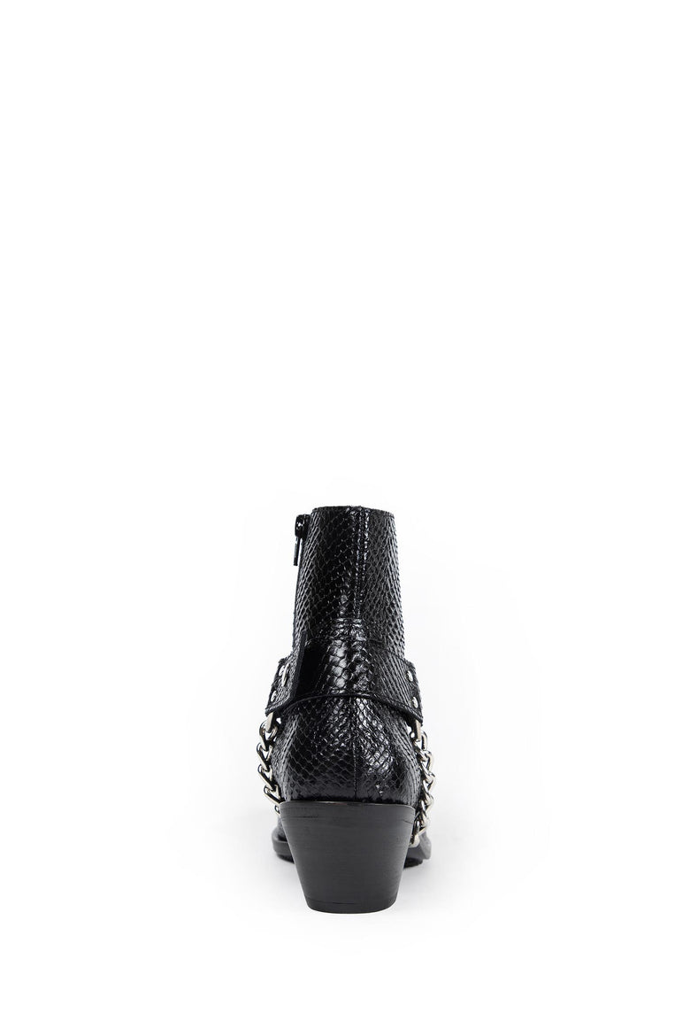 Snake Print Texas Ankle Boots