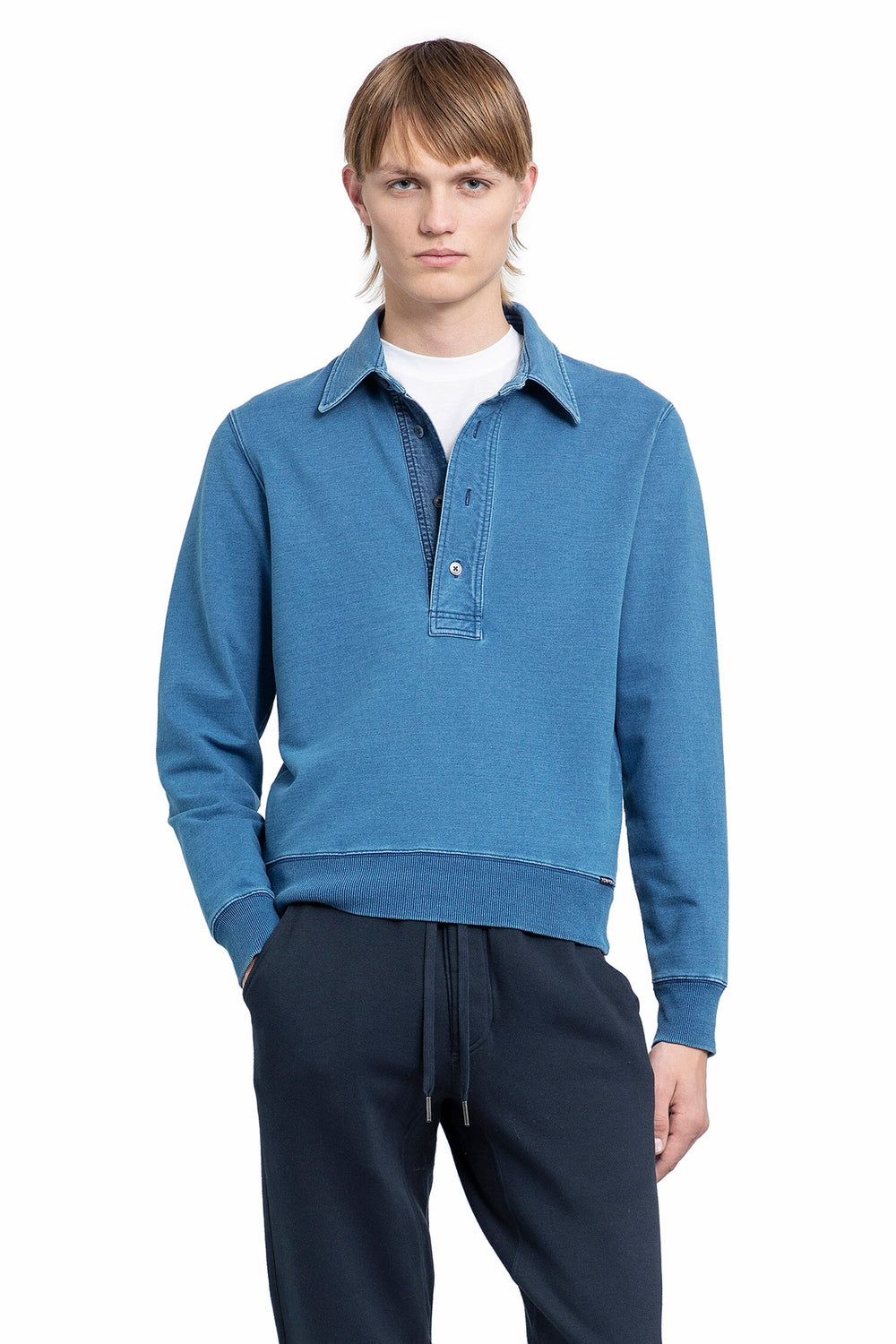 TOM FORD MAN BLUE SWEATSHIRTS