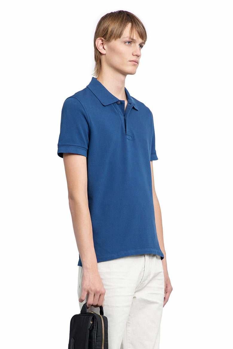 TOM FORD MAN BLUE T-SHIRTS & TANK TOPS