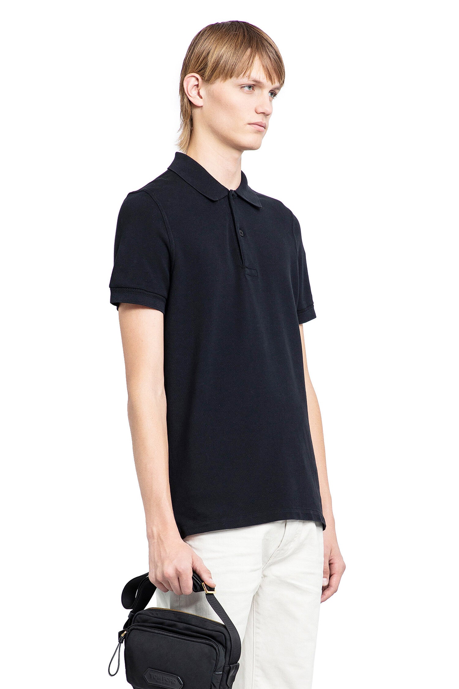 TOM FORD MAN BLACK T-SHIRTS