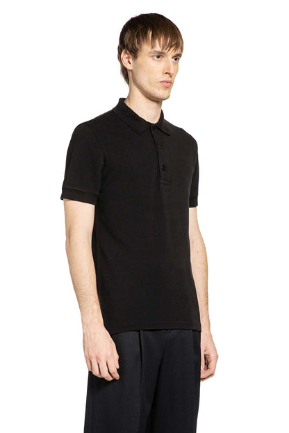 Cut and Sewn Shirt Sleeve Polo Shirt