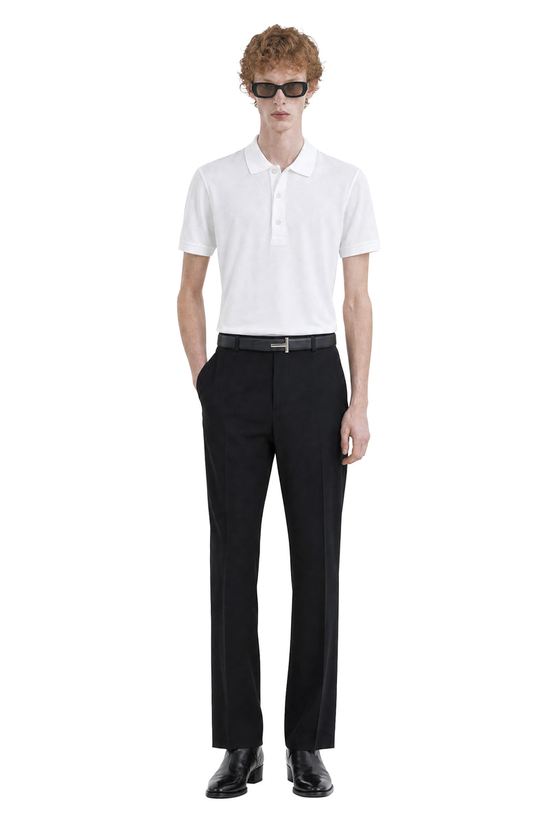 TOM FORD Piqué Short Sleeve Polo Shirt man