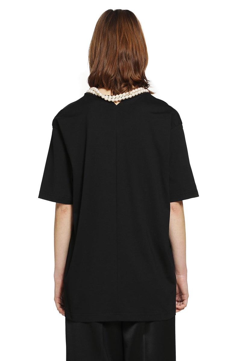 JUNYA WATANABE Cotton Jersey T-Shirt with Split woman