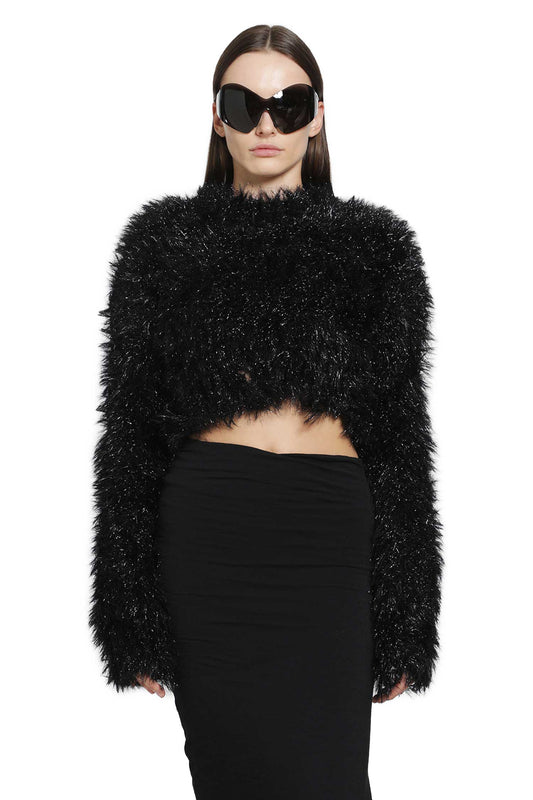 Glitter Mohair Sweater
