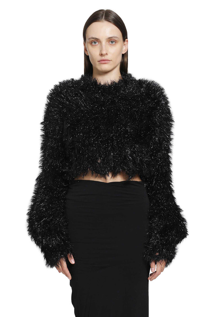 JUNYA WATANABE Glitter Mohair Sweater woman