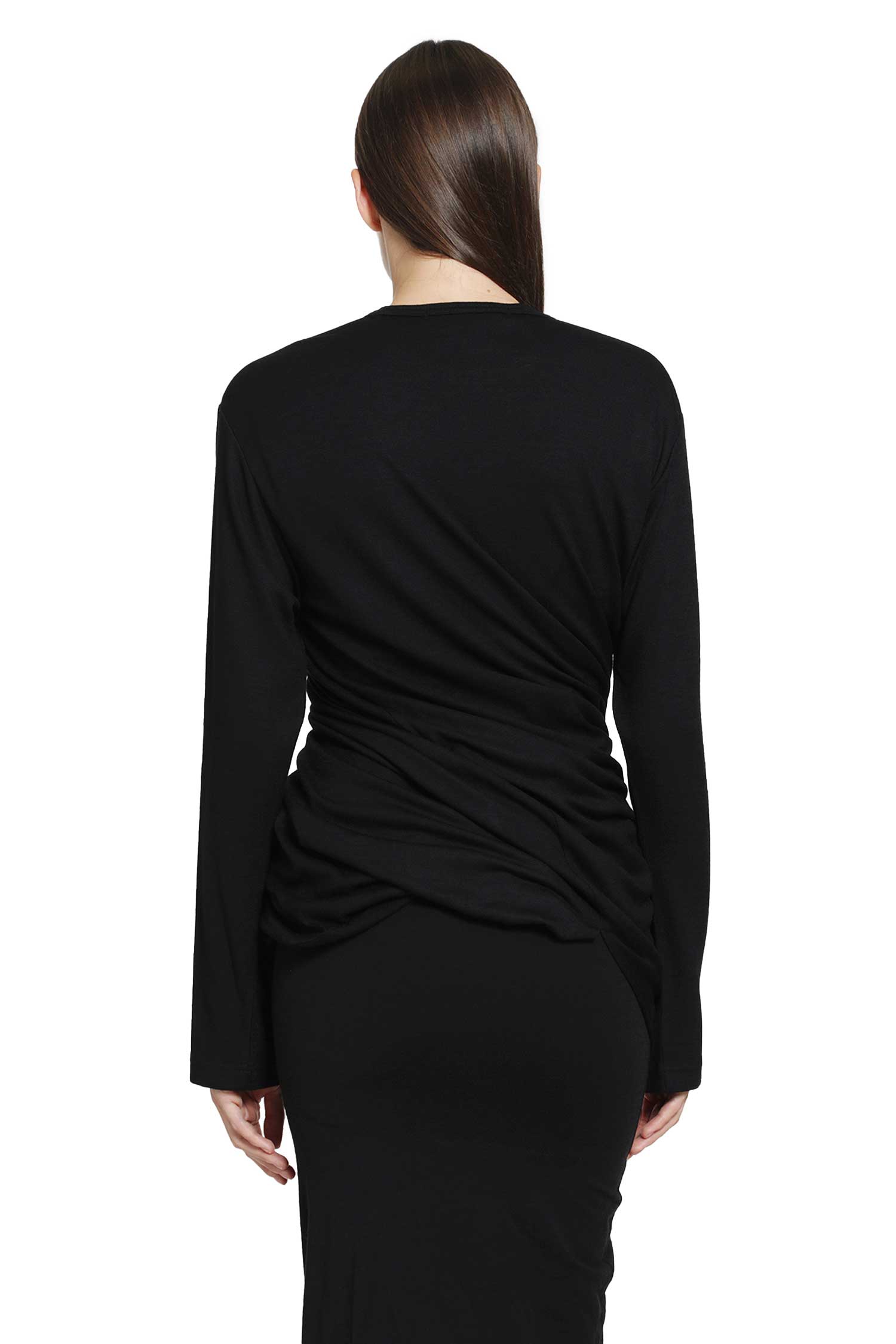 JUNYA WATANABE Long Sleeve Draped T-shirt woman