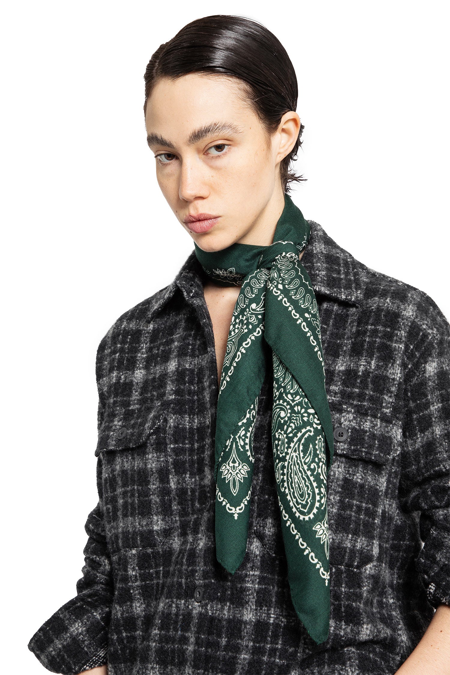 DESTIN UNISEX GREEN SCARVES