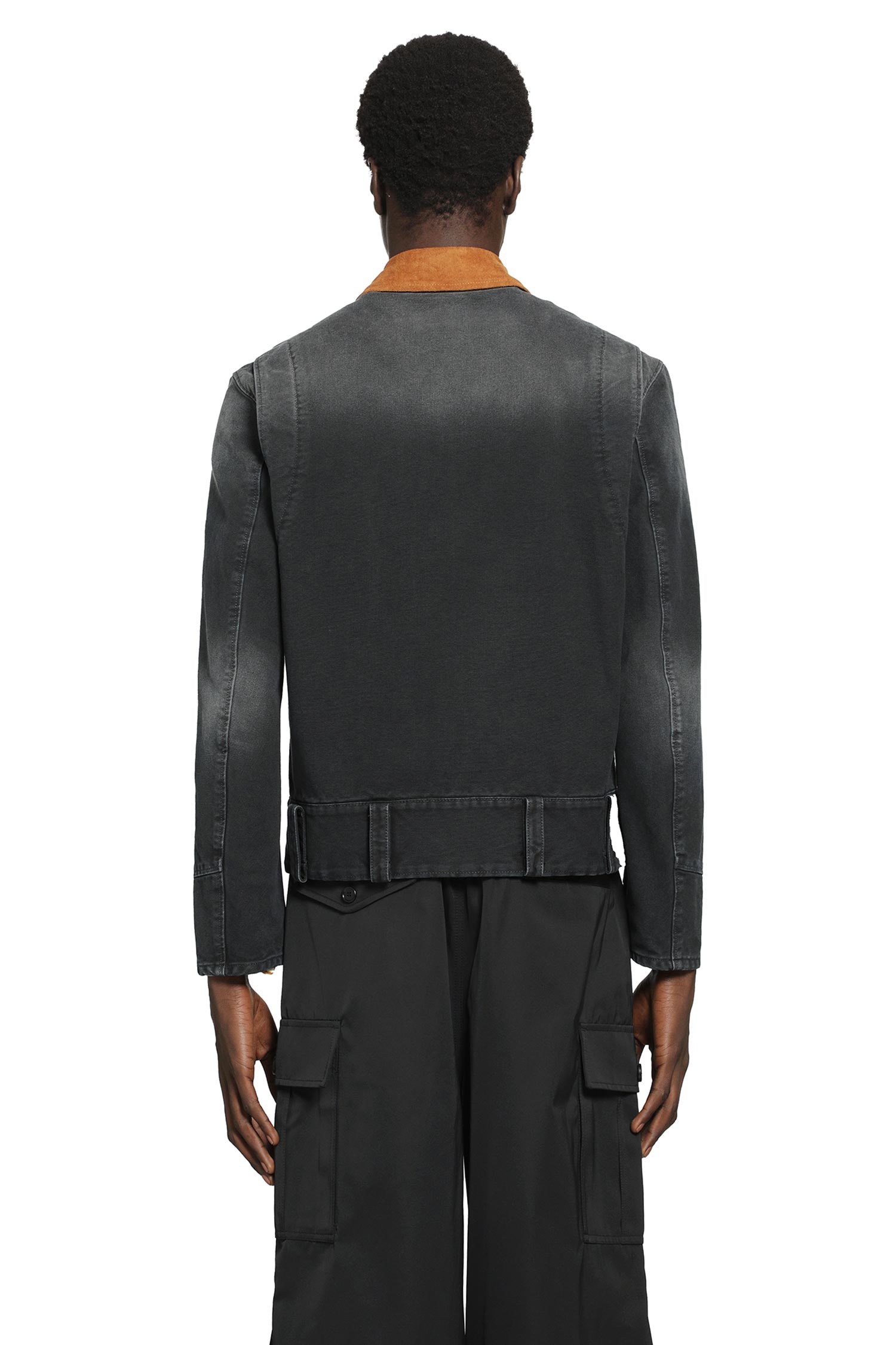 MARNI Canvas Jacket With Contrast Collar man