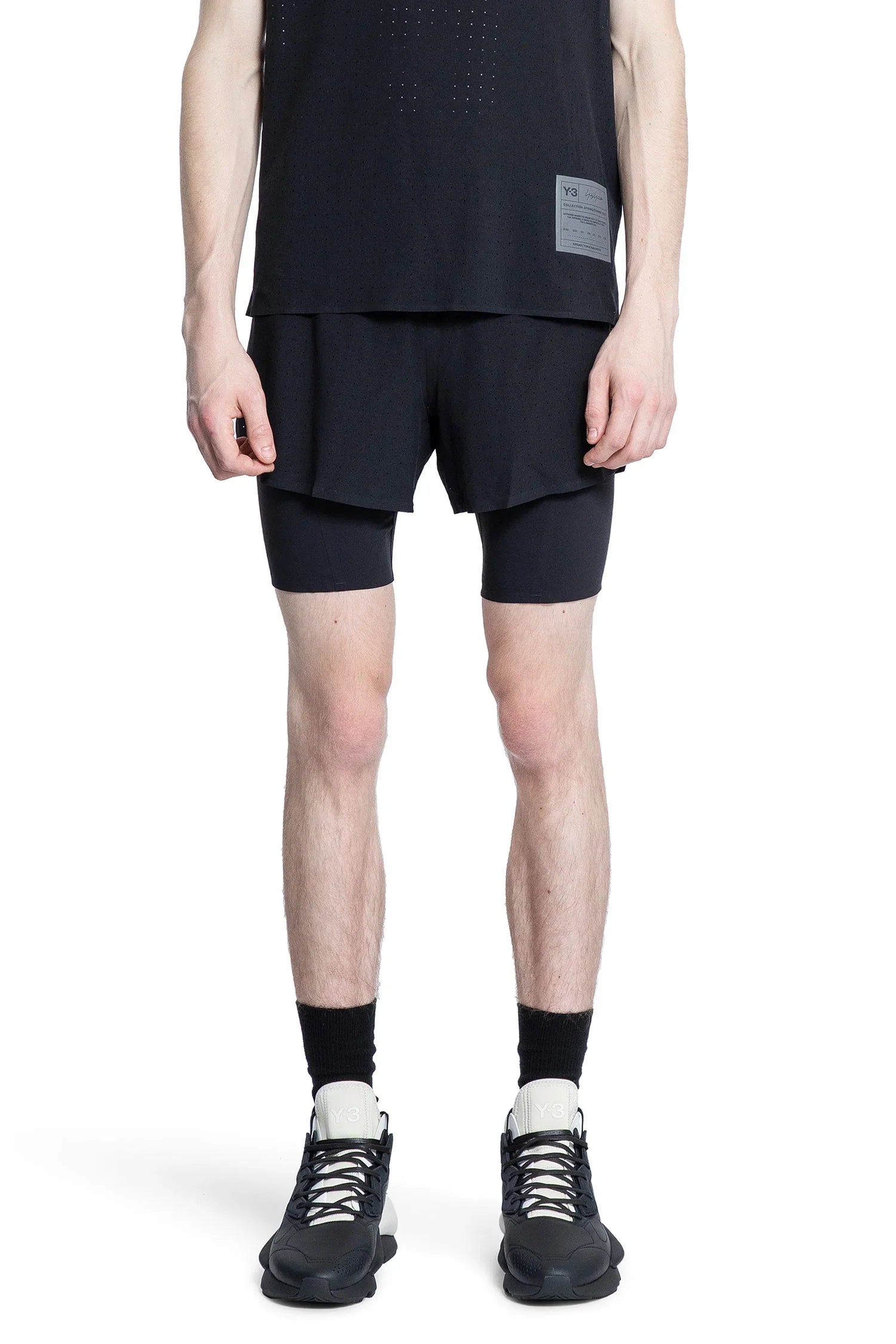 Y-3 MAN BLACK SHORTS - Antonioli.eu