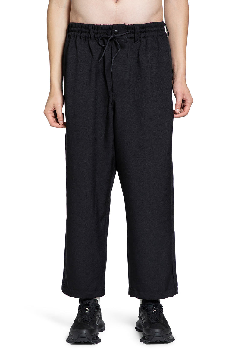 Y-3 MAN BLACK TROUSERS
