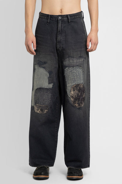 KAPITAL MAN BLACK TROUSERS