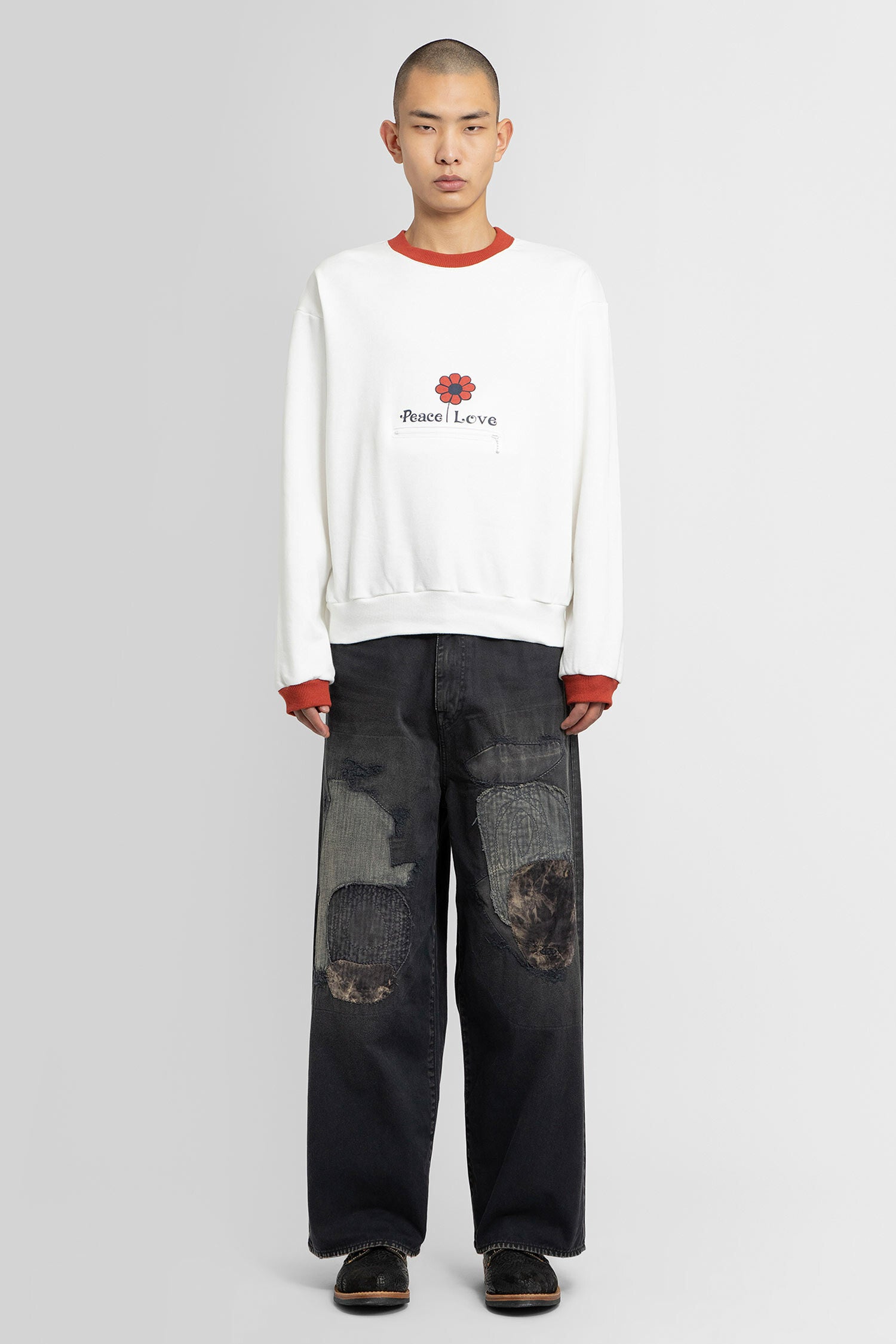 KAPITAL MAN BLACK TROUSERS