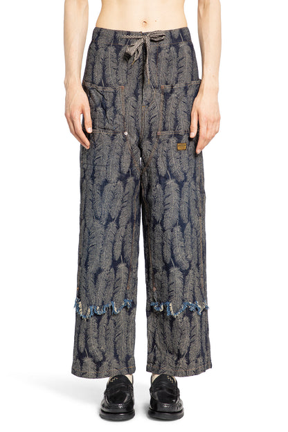 KAPITAL MAN BLUE TROUSERS