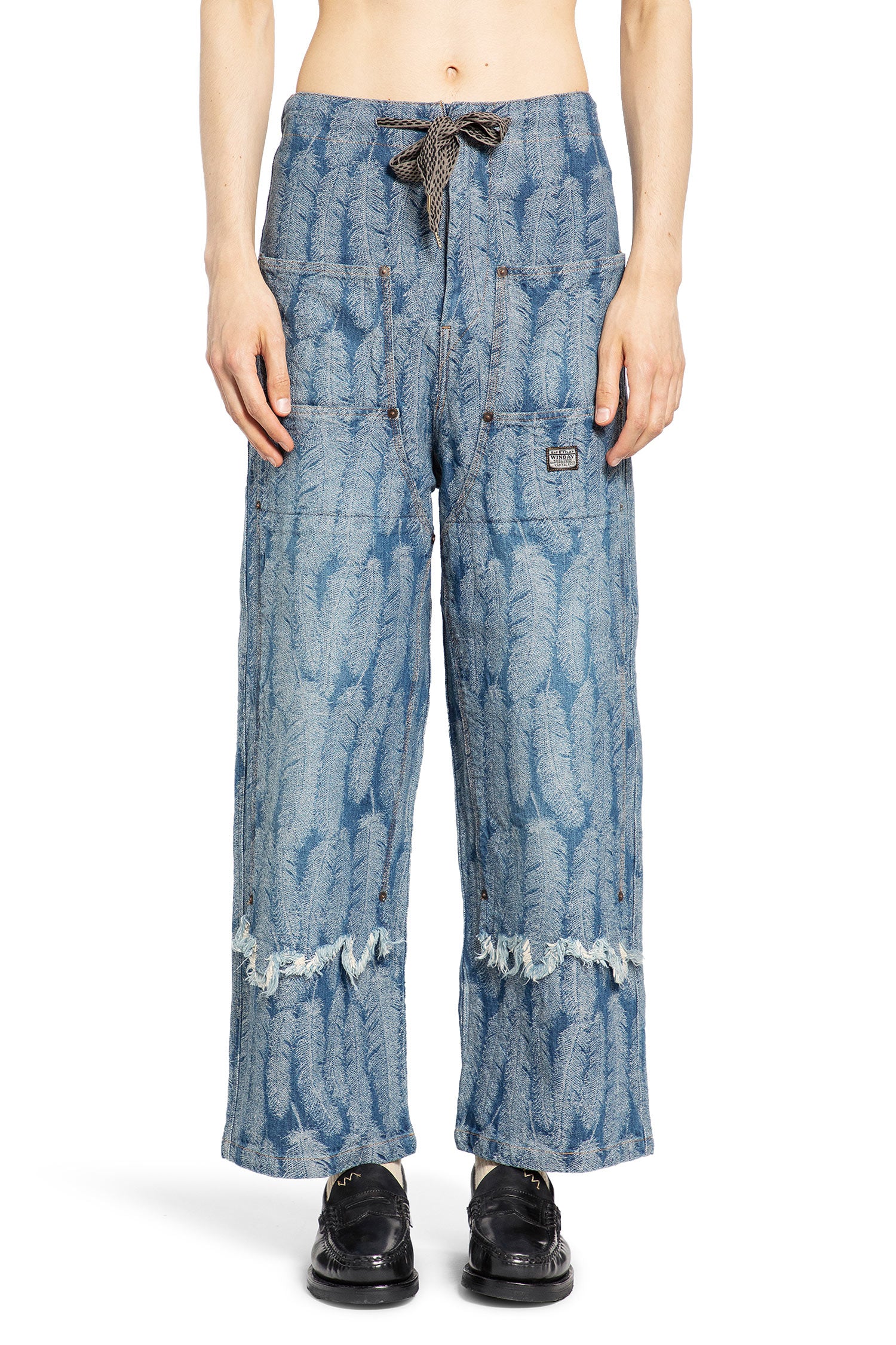 KAPITAL MAN BLUE TROUSERS