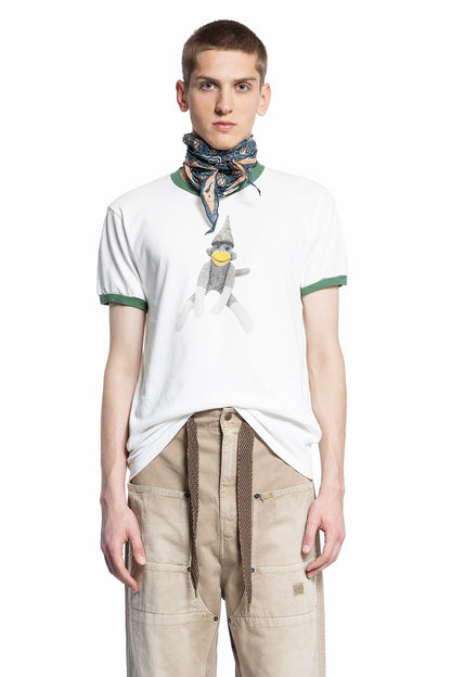 Antonioli KAPITAL MAN WHITE T-SHIRTS & TANK TOPS