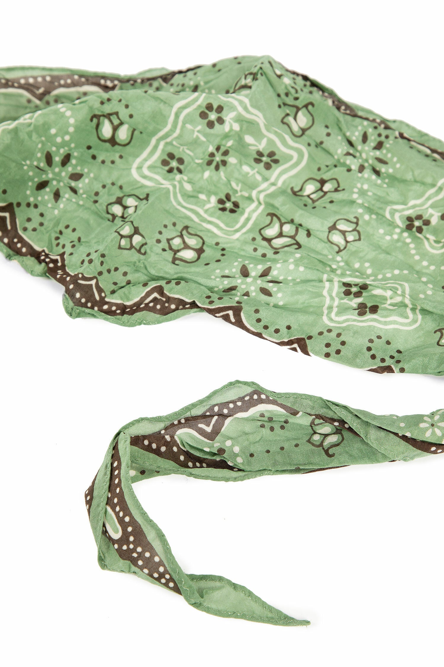 KAPITAL MAN GREEN SCARVES