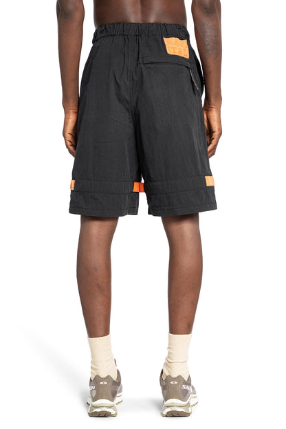 KAPITAL MAN BLACK SHORTS & SKIRTS