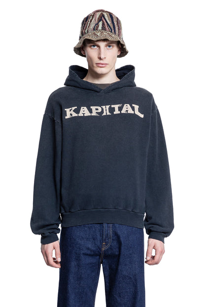 KAPITAL MAN BLACK SWEATSHIRTS