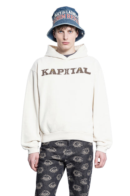 KAPITAL MAN BEIGE SWEATSHIRTS