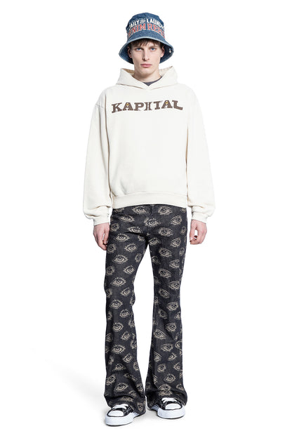 KAPITAL MAN BEIGE SWEATSHIRTS