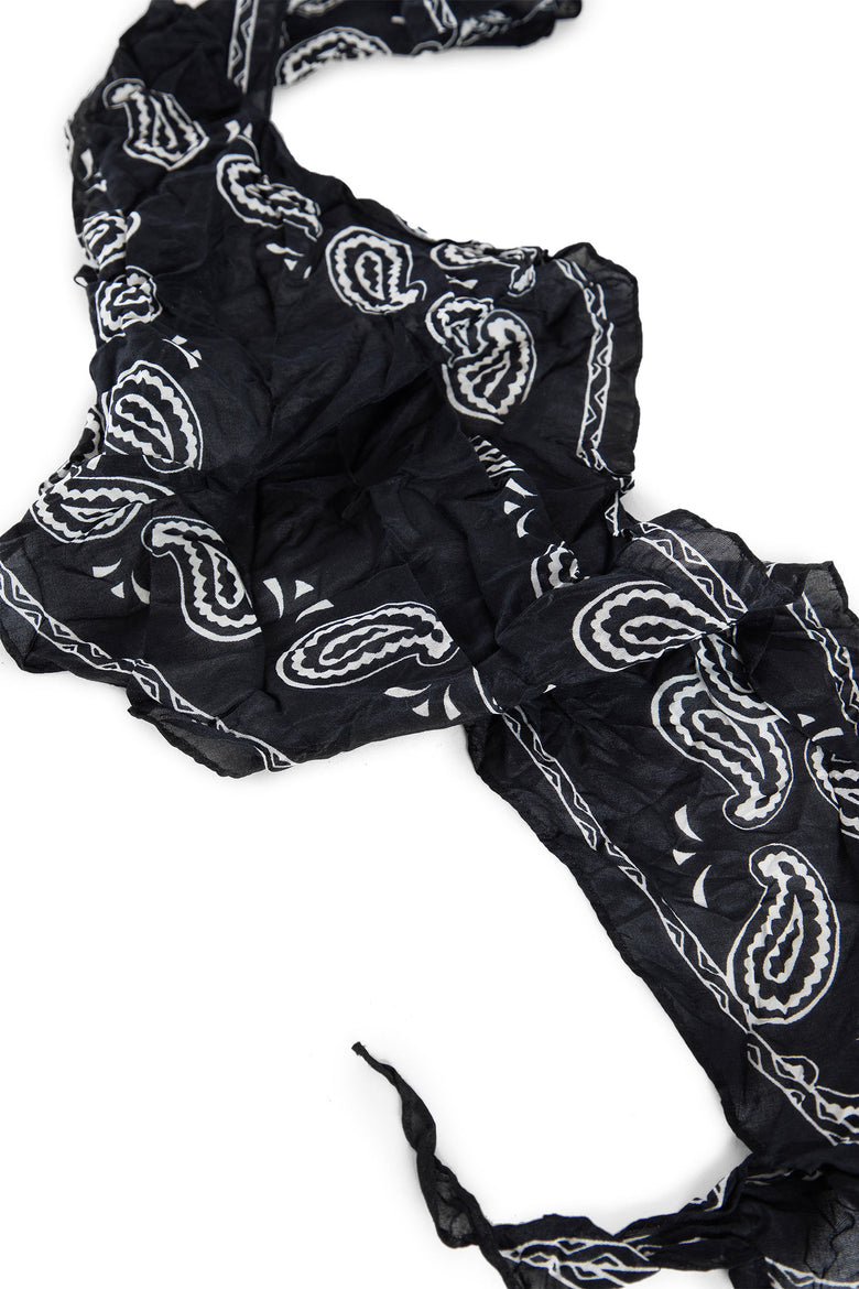 KAPITAL MAN BLACK&WHITE SCARVES