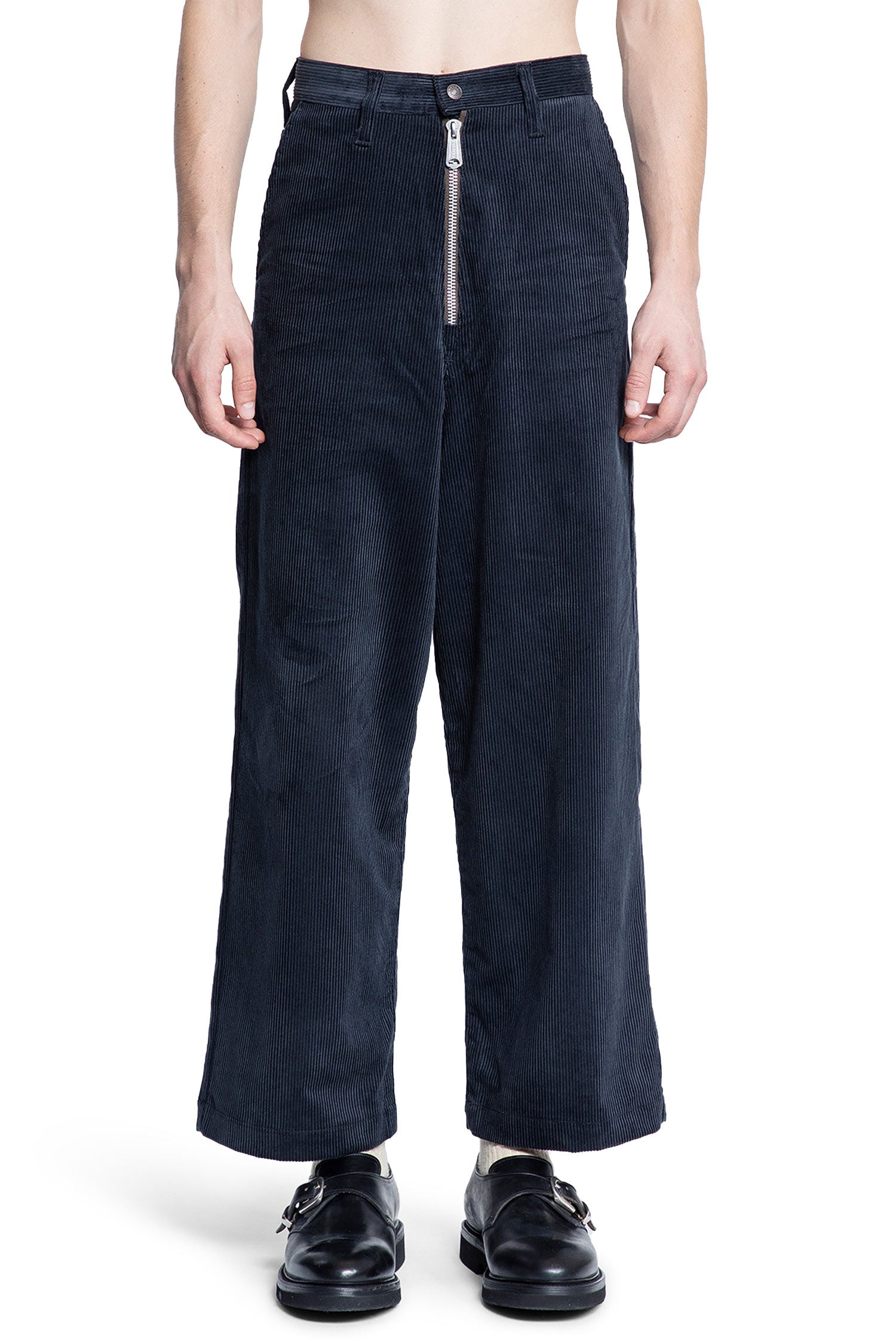 KAPITAL MAN BLACK TROUSERS