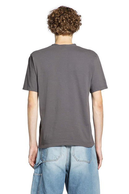 KAPITAL MAN BROWN T-SHIRTS & TANK TOPS