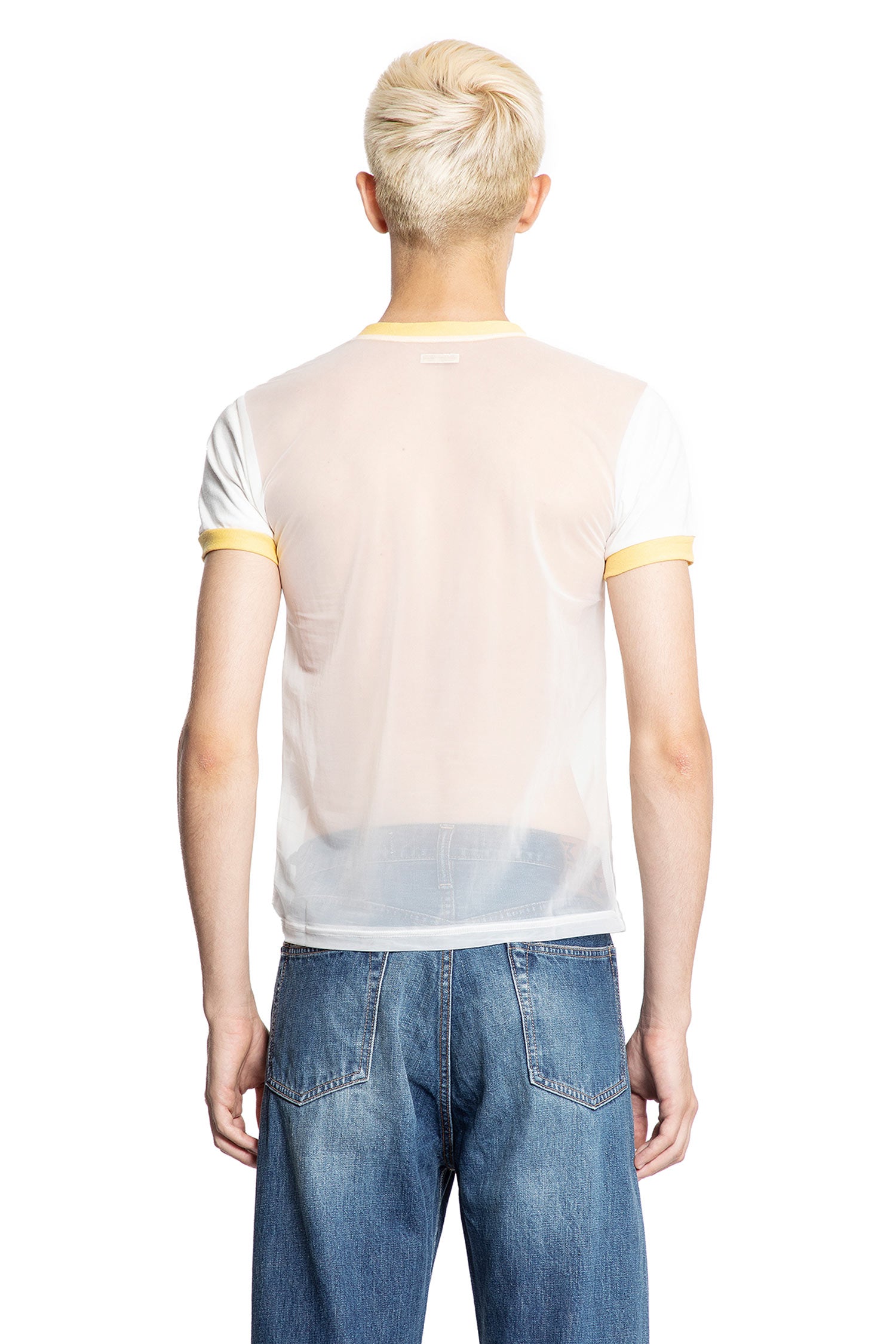 Sheer Jersey x 20/- Jersey Ringer T