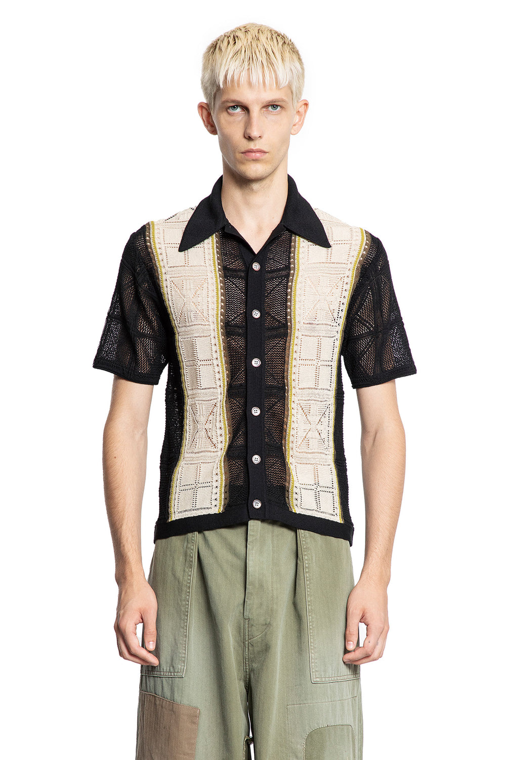 12G Crochet Knit Tennessee Aloha Polo