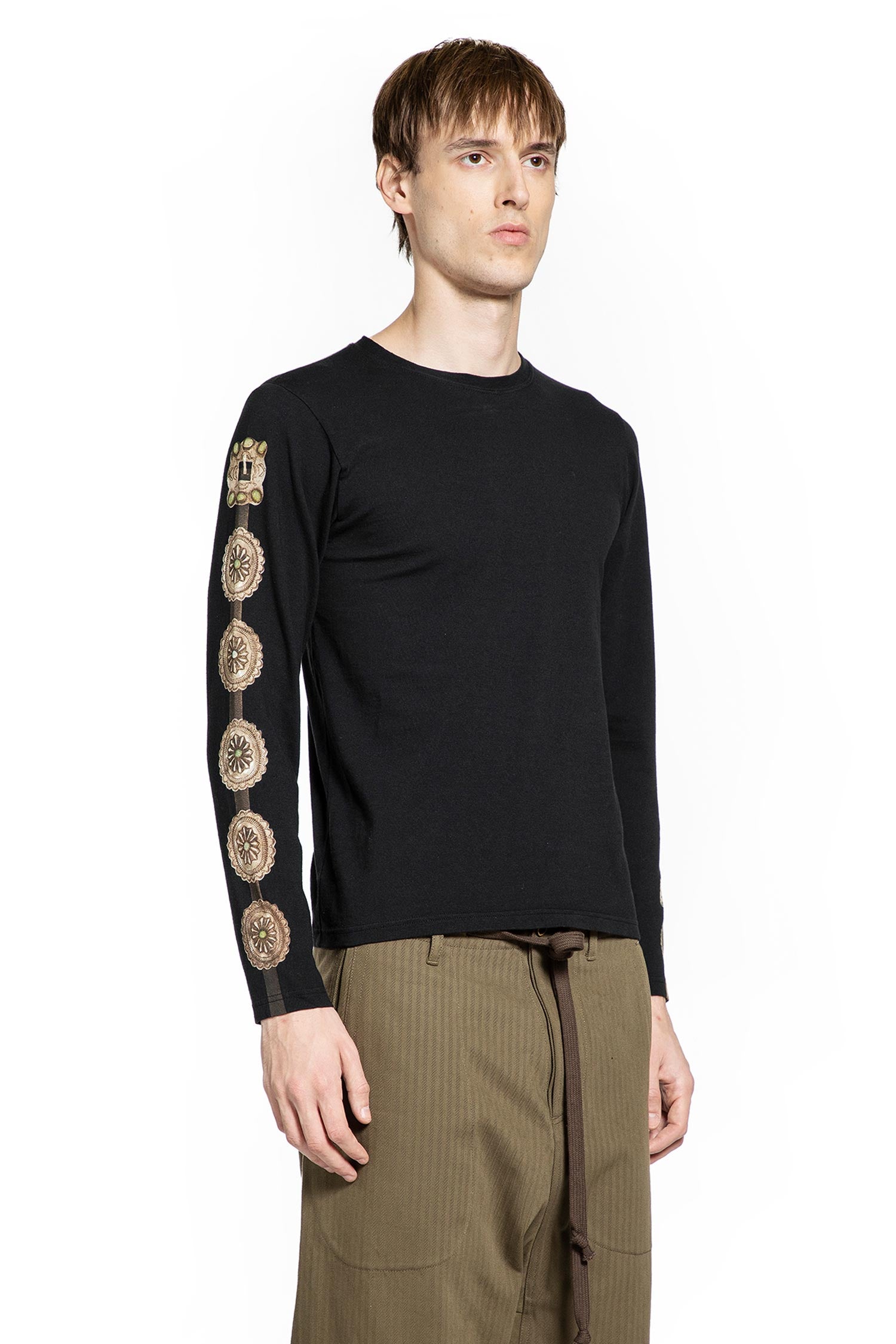 20/- Jersey Crew-Long Tee (Concho Belt Sleeves)