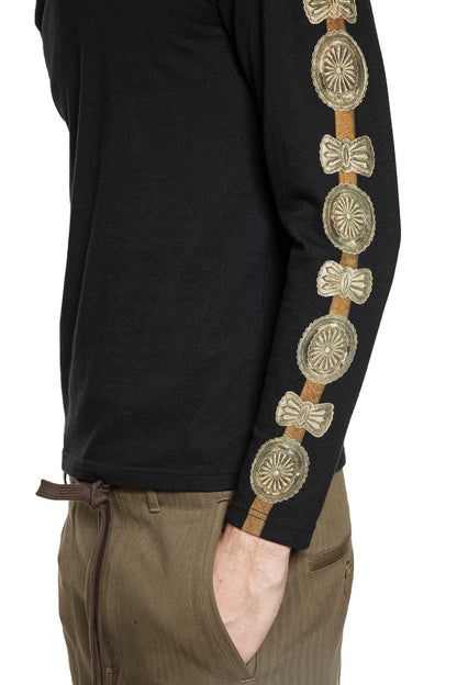 20/- Jersey Crew-Long Tee (Concho Belt Sleeves)