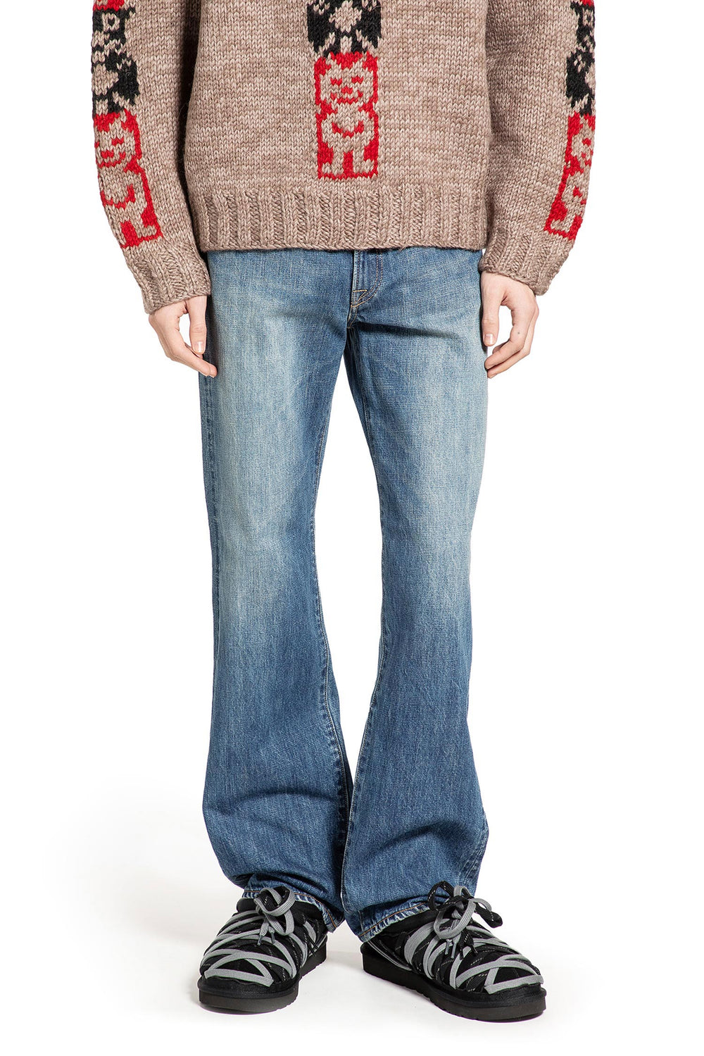 KAPITAL Zimbabwe Denim 5P Monkey TH Jeans man