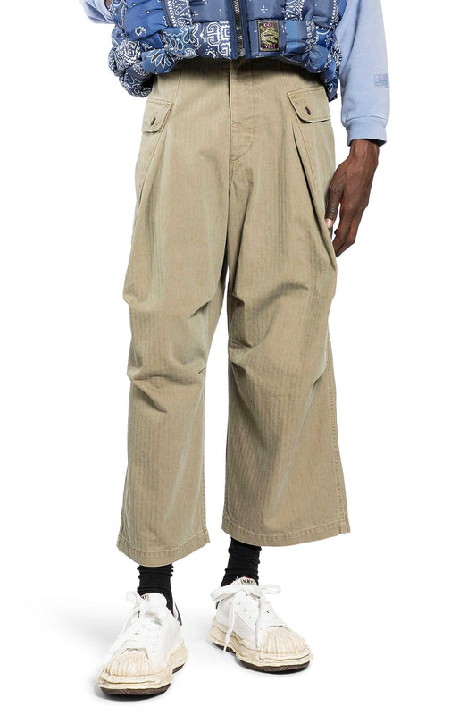 Herringbone Jumbo Monkey Pants