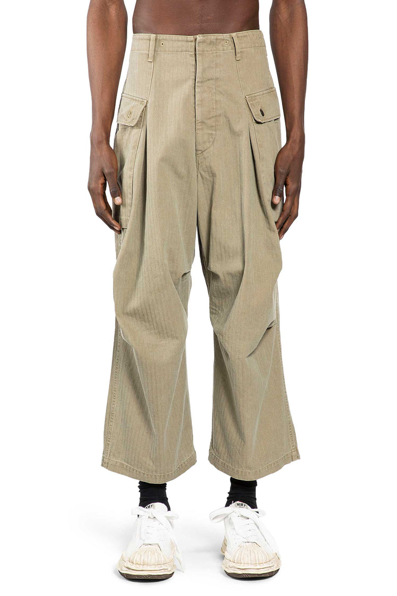 Herringbone Jumbo Monkey Pants