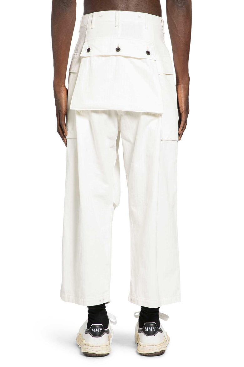 KAPITAL Herringbone Jumbo Monkey Pants man